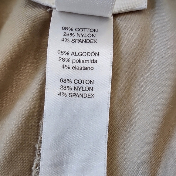 Chico's Tan Pants with Adjustable Hem Size 14 - Picture 11 of 13